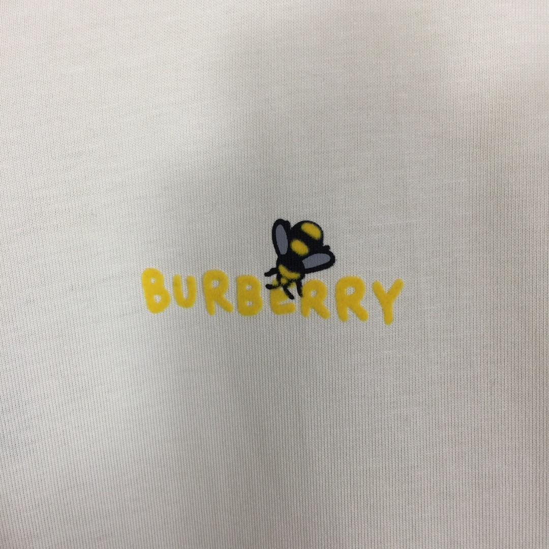 Burberry Bee Cotton T-shirt   - FashionPlug