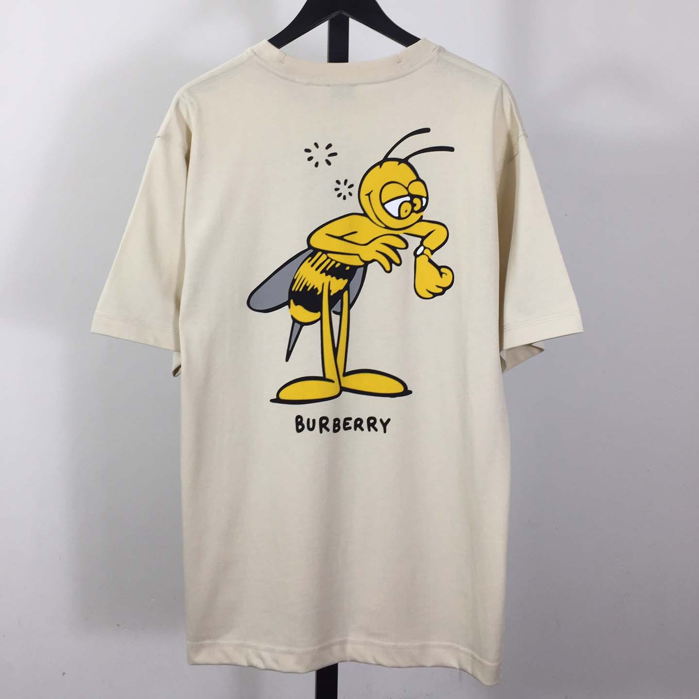 Burberry Bee Cotton T-shirt   - FashionPlug