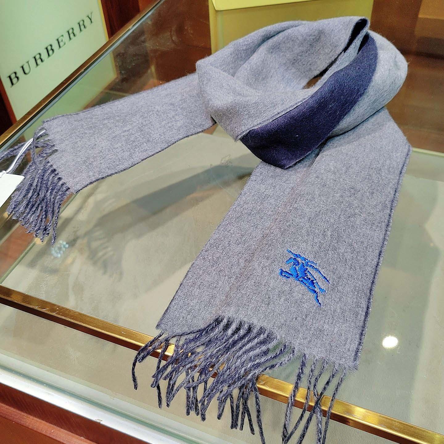 Burberry Reversible Cashmere Scarf - FashionPlug