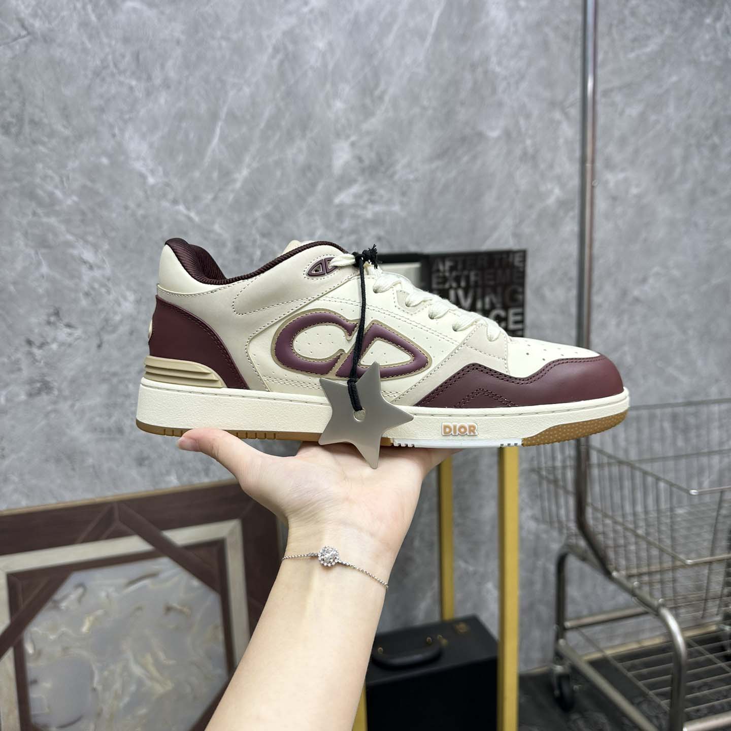 Dior B57 Low-Top Sneaker   - FashionPlug