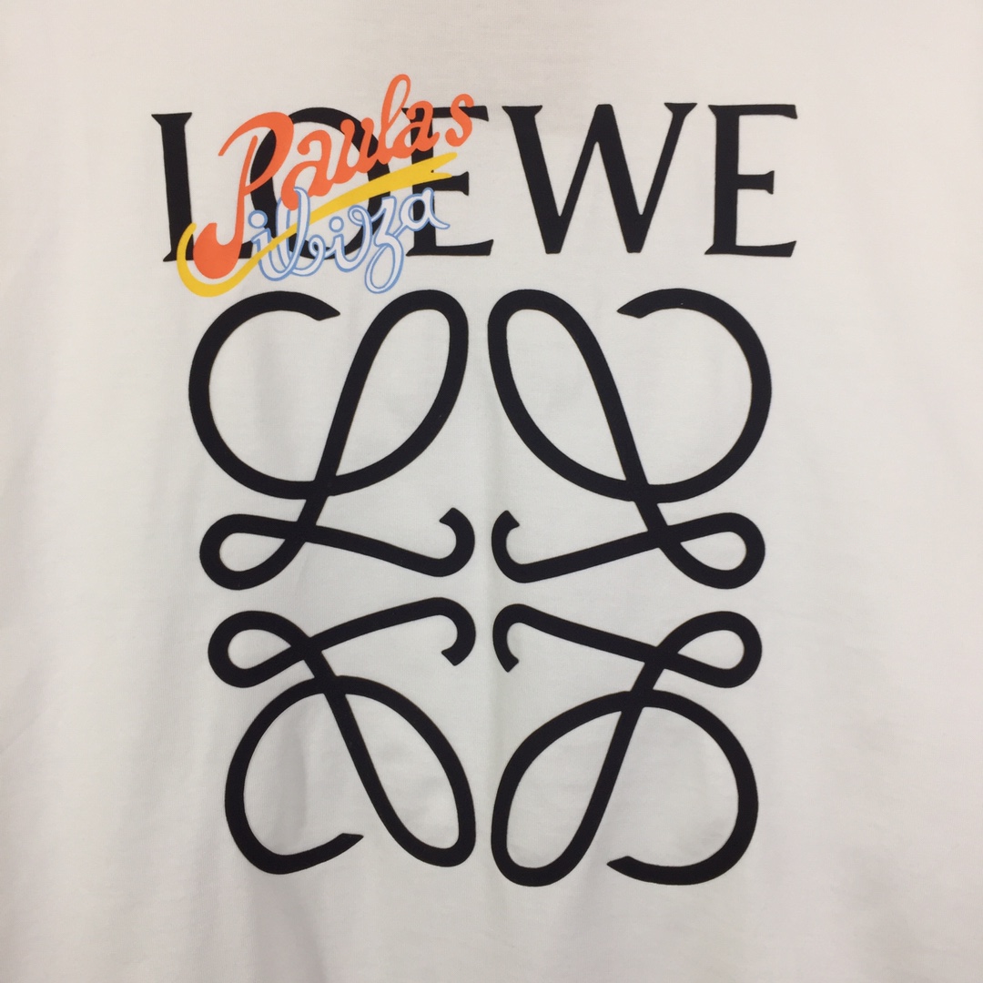Loewe Loose Fit T-shirt In Cotton - FashionPlug