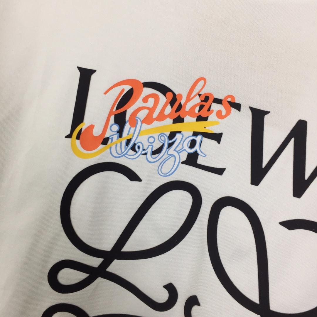 Loewe Loose Fit T-shirt In Cotton - FashionPlug
