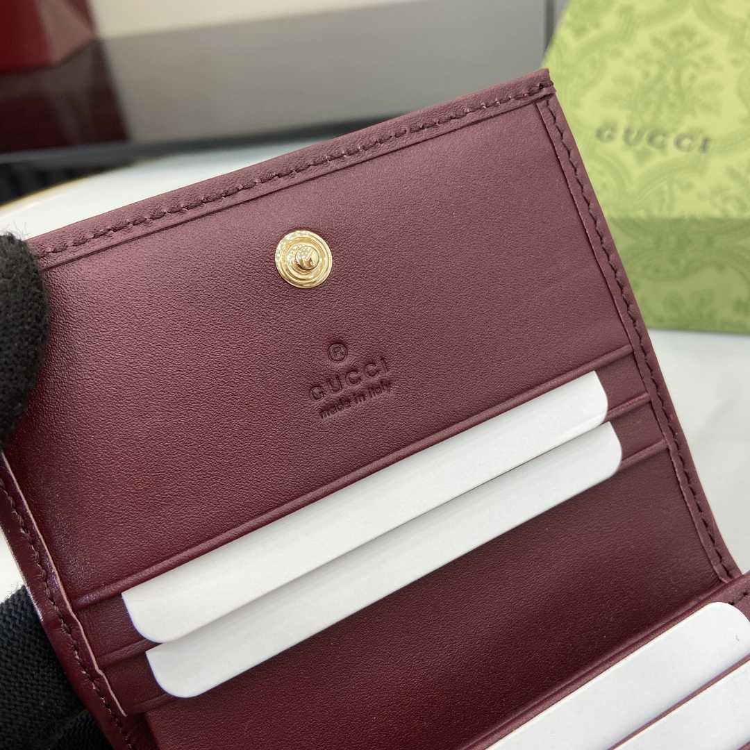 Gucci Horsebit 1955 Card Case Wallet - FashionPlug