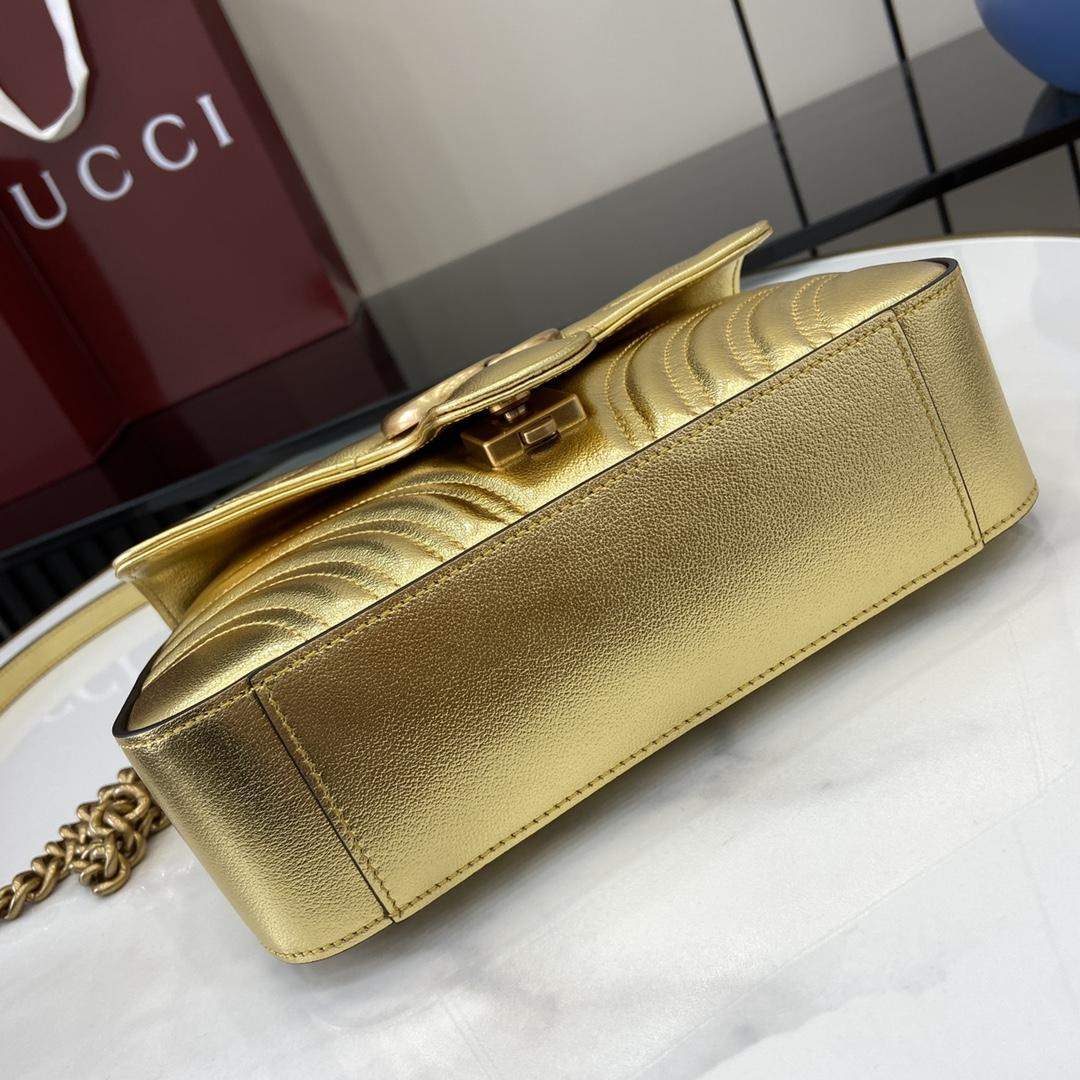 Gucci GG Marmont Mini Shoulder Bag - FashionPlug