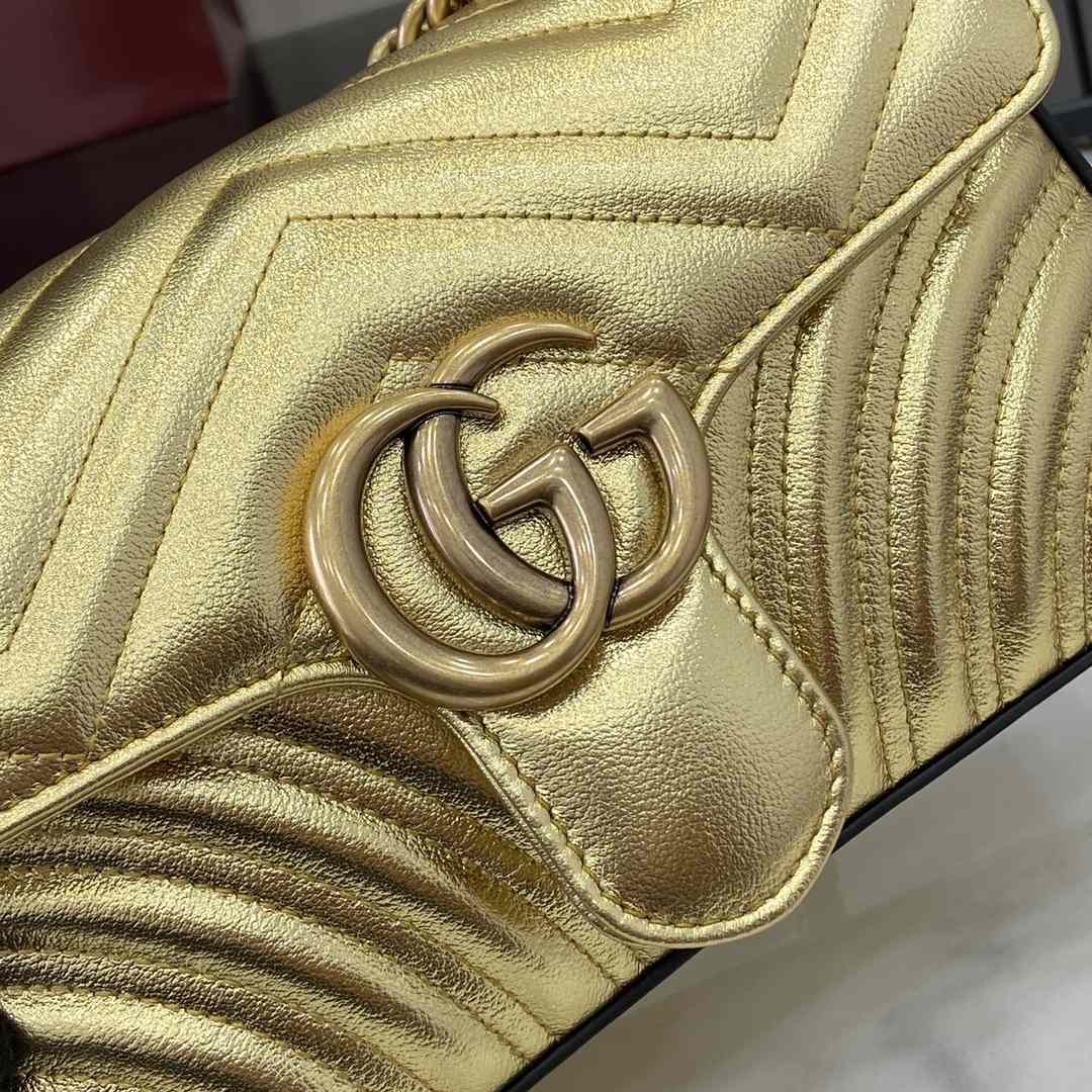Gucci GG Marmont Mini Shoulder Bag - FashionPlug
