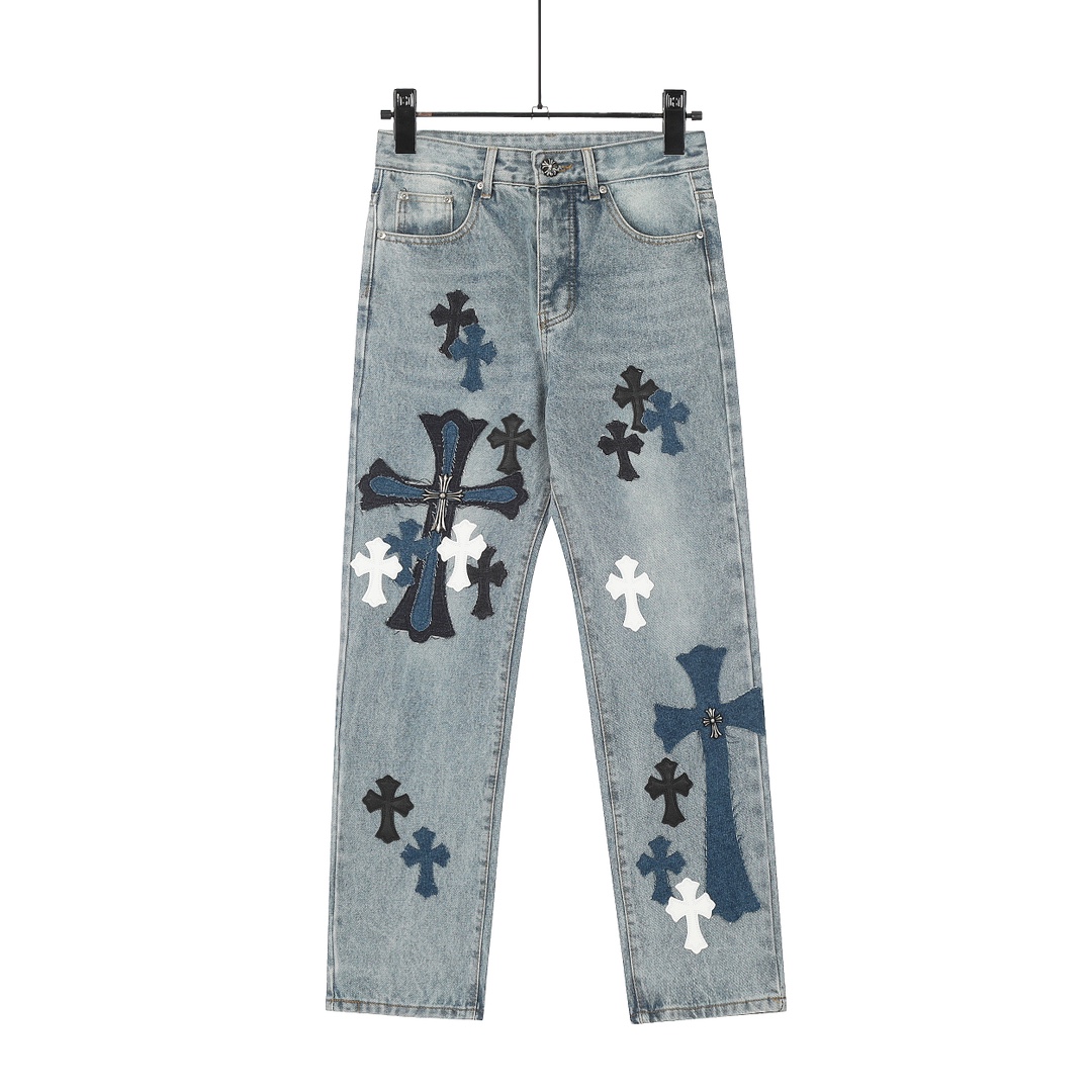 Chrome Heart Jeans - FashionPlug