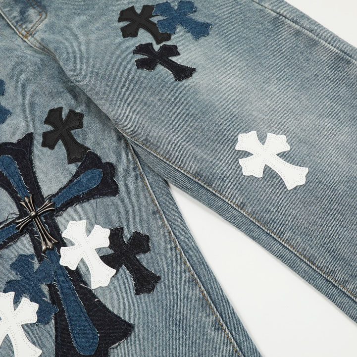 Chrome Heart Jeans - FashionPlug