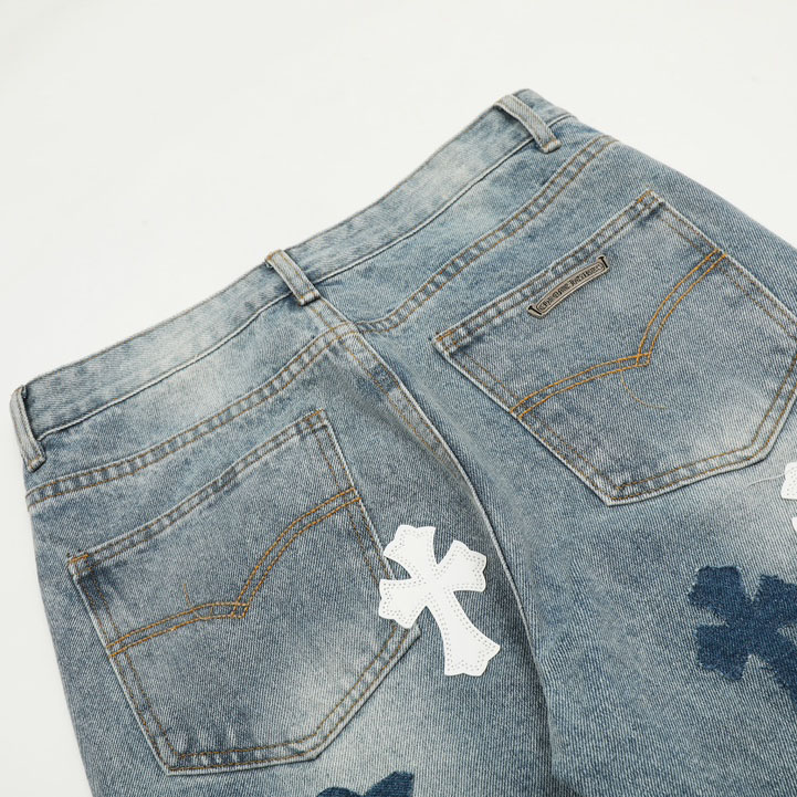 Chrome Heart Jeans - FashionPlug