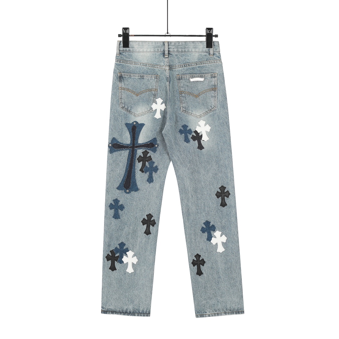 Chrome Heart Jeans - FashionPlug