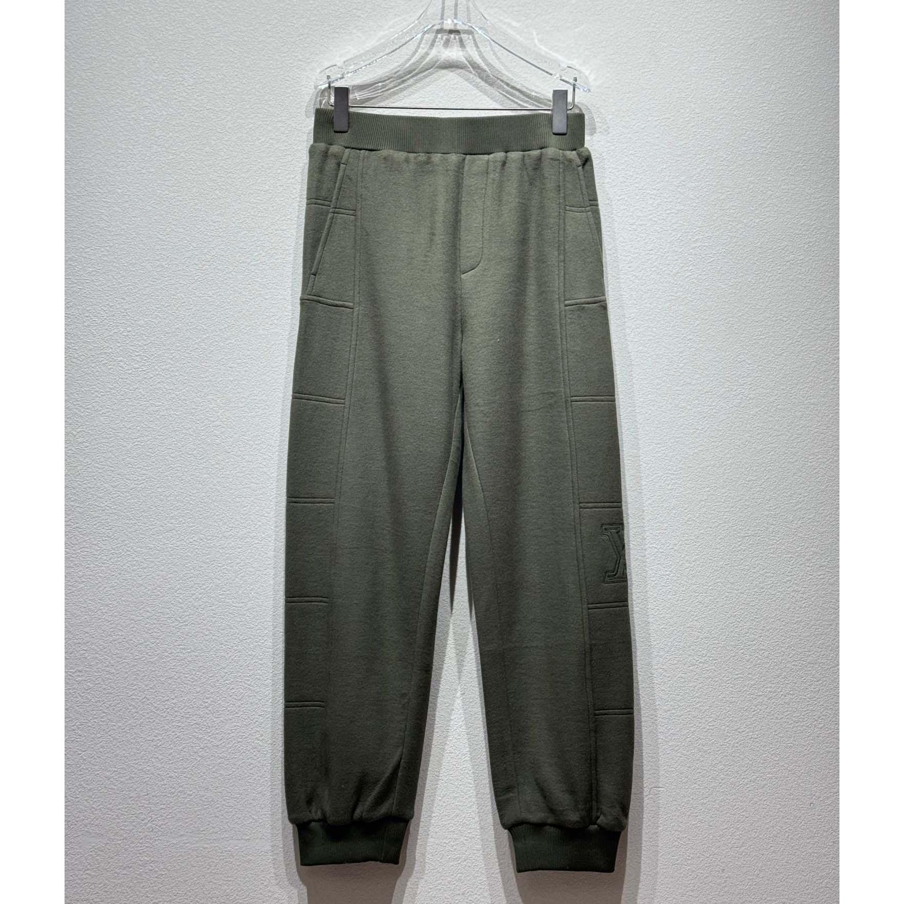 Louis Vuitton Quilted Textured Wool Pants   1AGJPS - FashionPlug