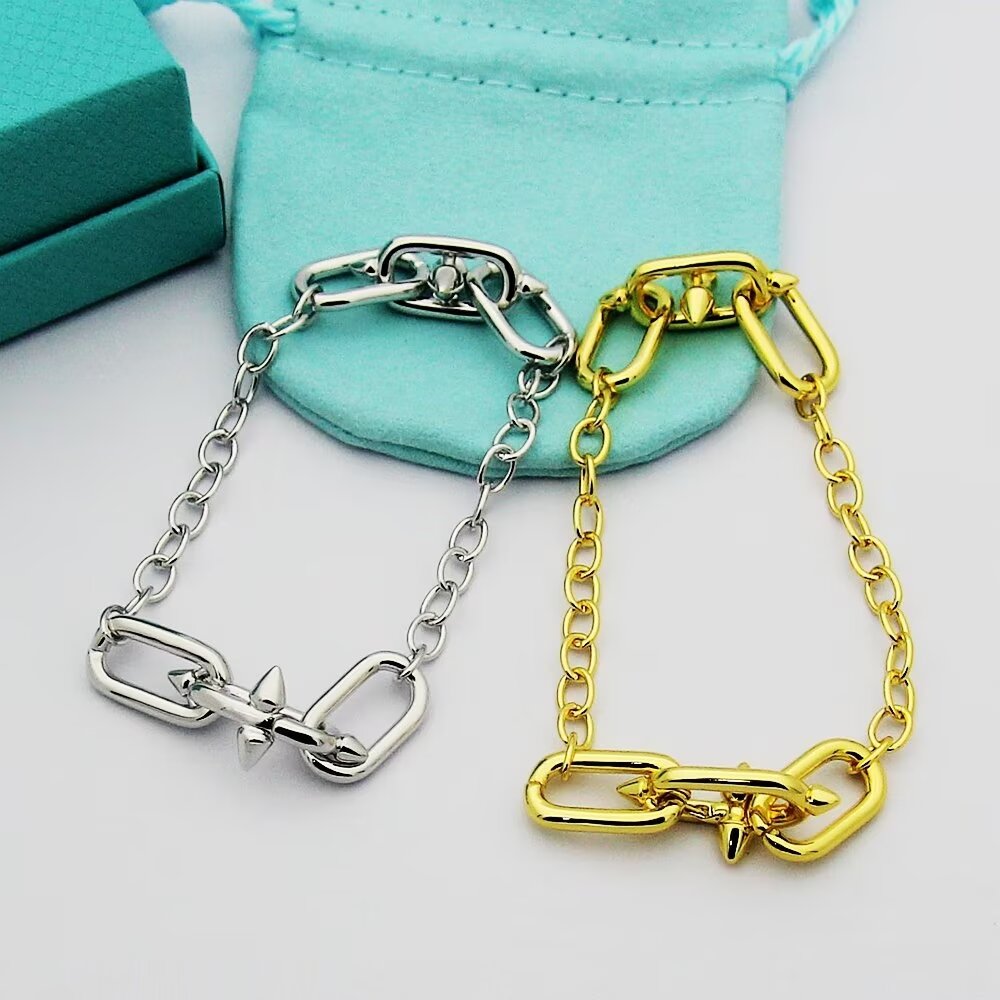 Tiffany & Co. Tiffany Titan by Pharrell Williams Medium Link Station Bracelet  - FashionPlug