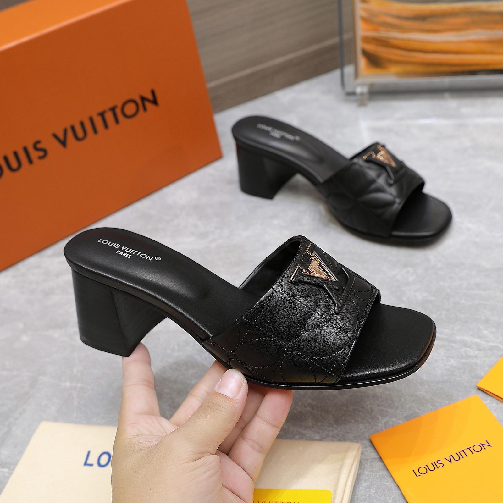 Louis Vuitton LV Capri Mule    - FashionPlug