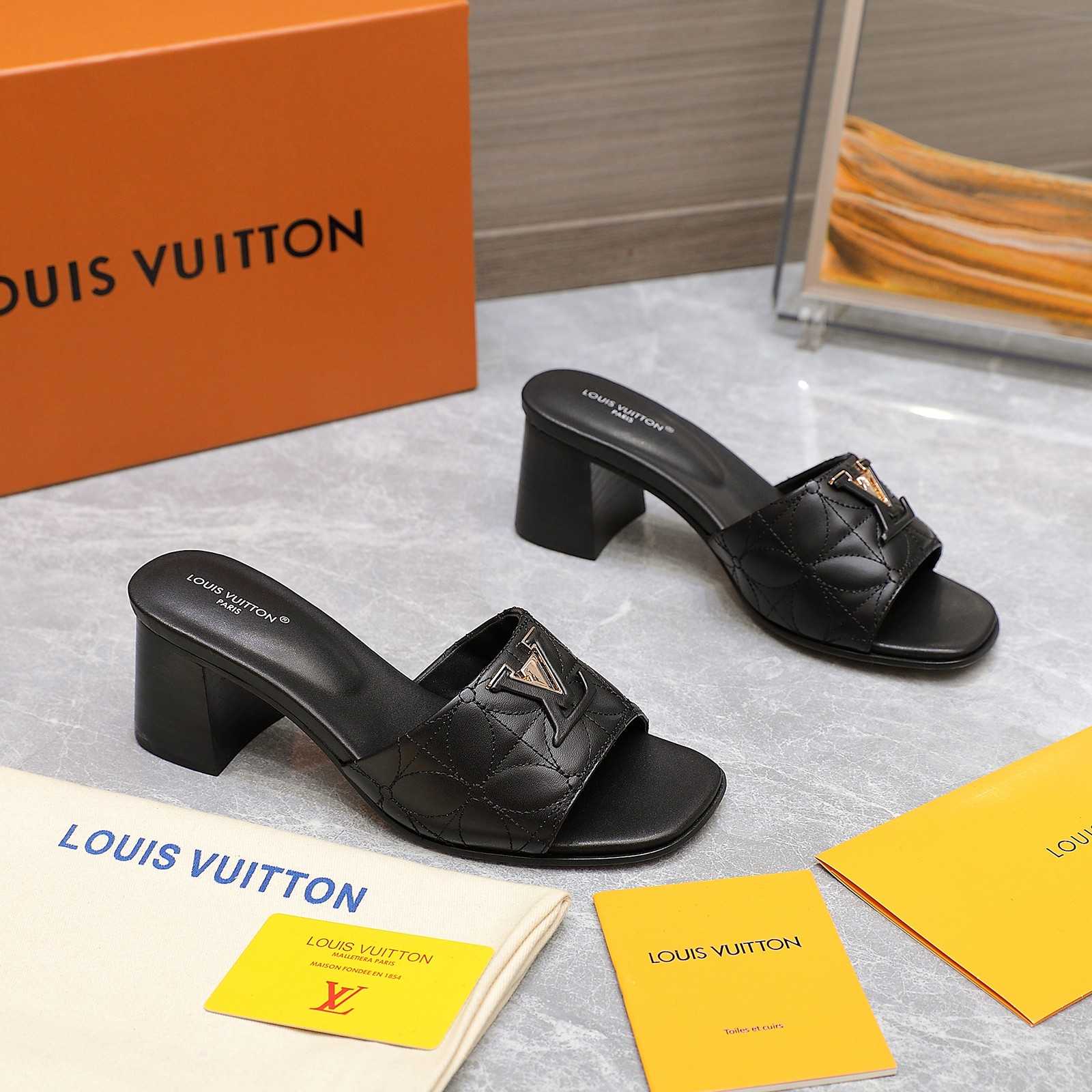 Louis Vuitton LV Capri Mule    - FashionPlug