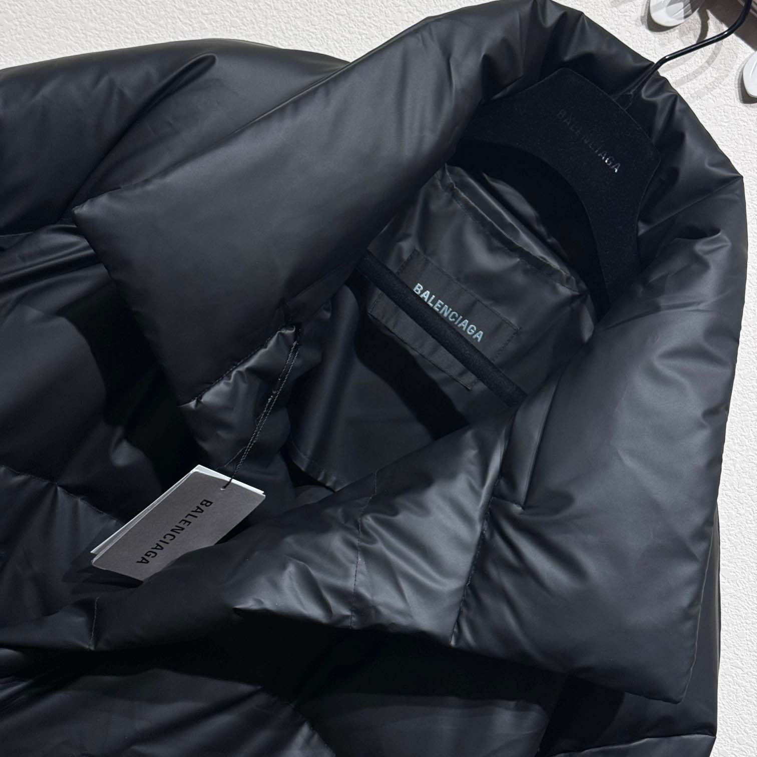 Balenciaga Oversized Wrap Puffer Jacket - FashionPlug