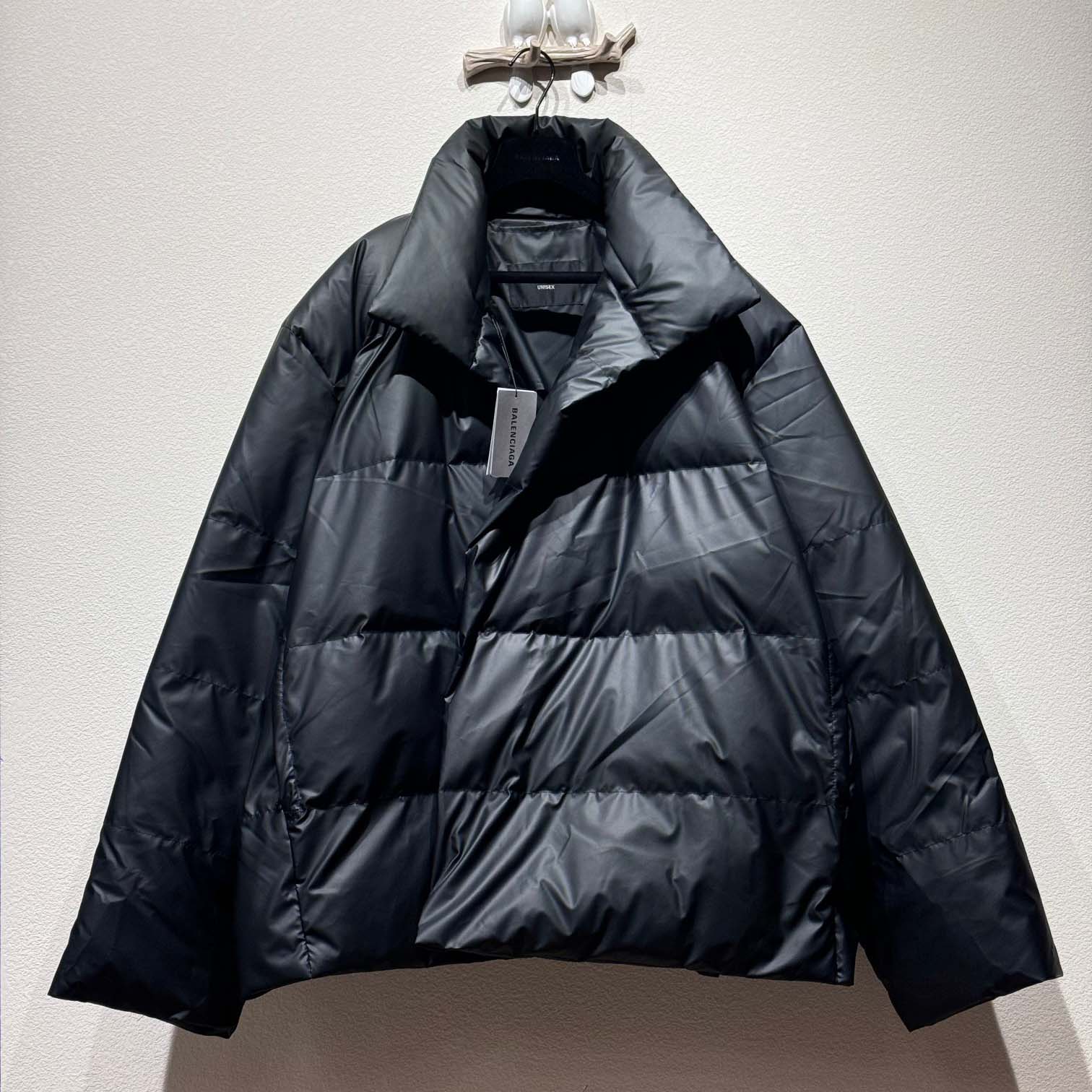Balenciaga Oversized Wrap Puffer Jacket - FashionPlug