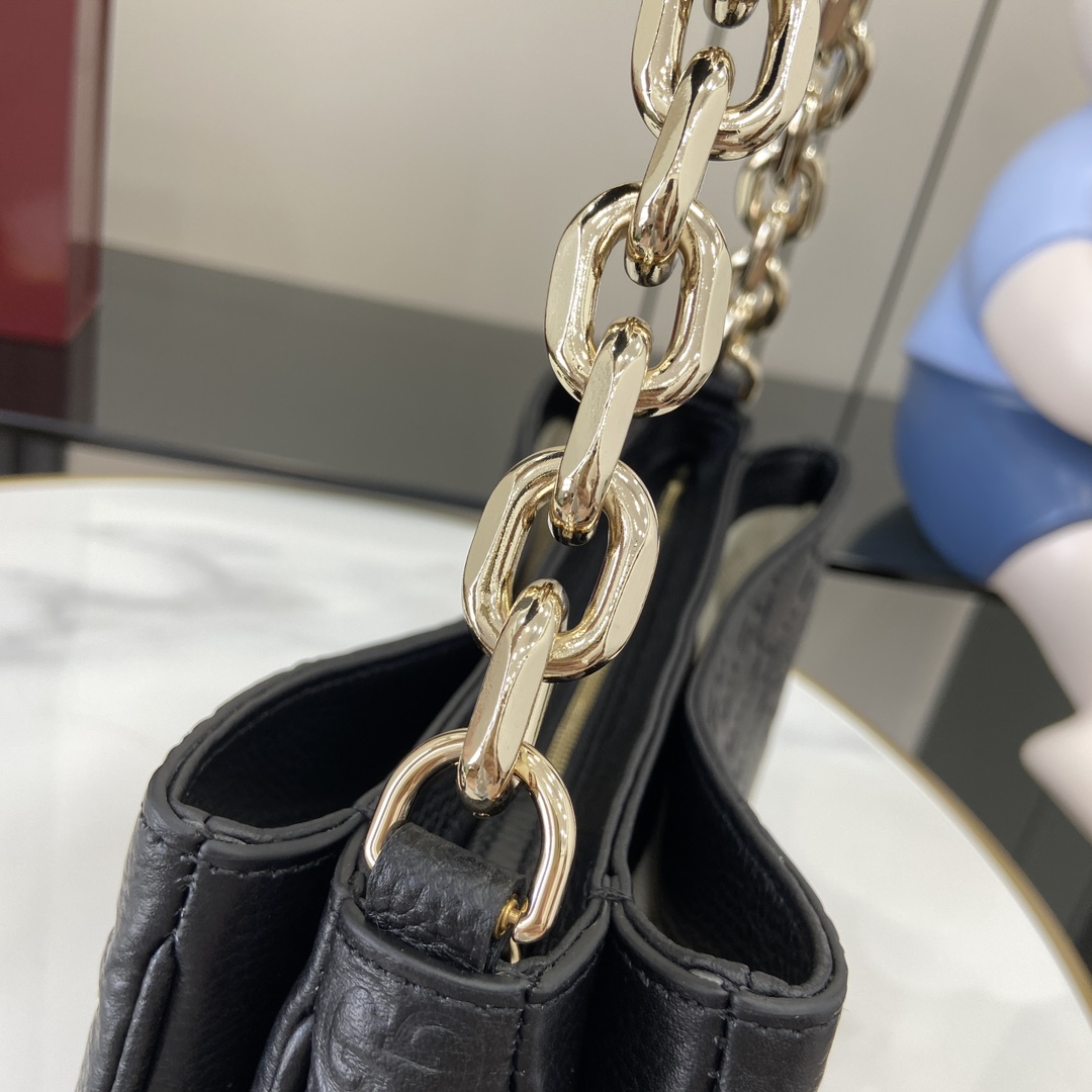 Gucci GG Emblem Mini Shoulder Bag  - FashionPlug