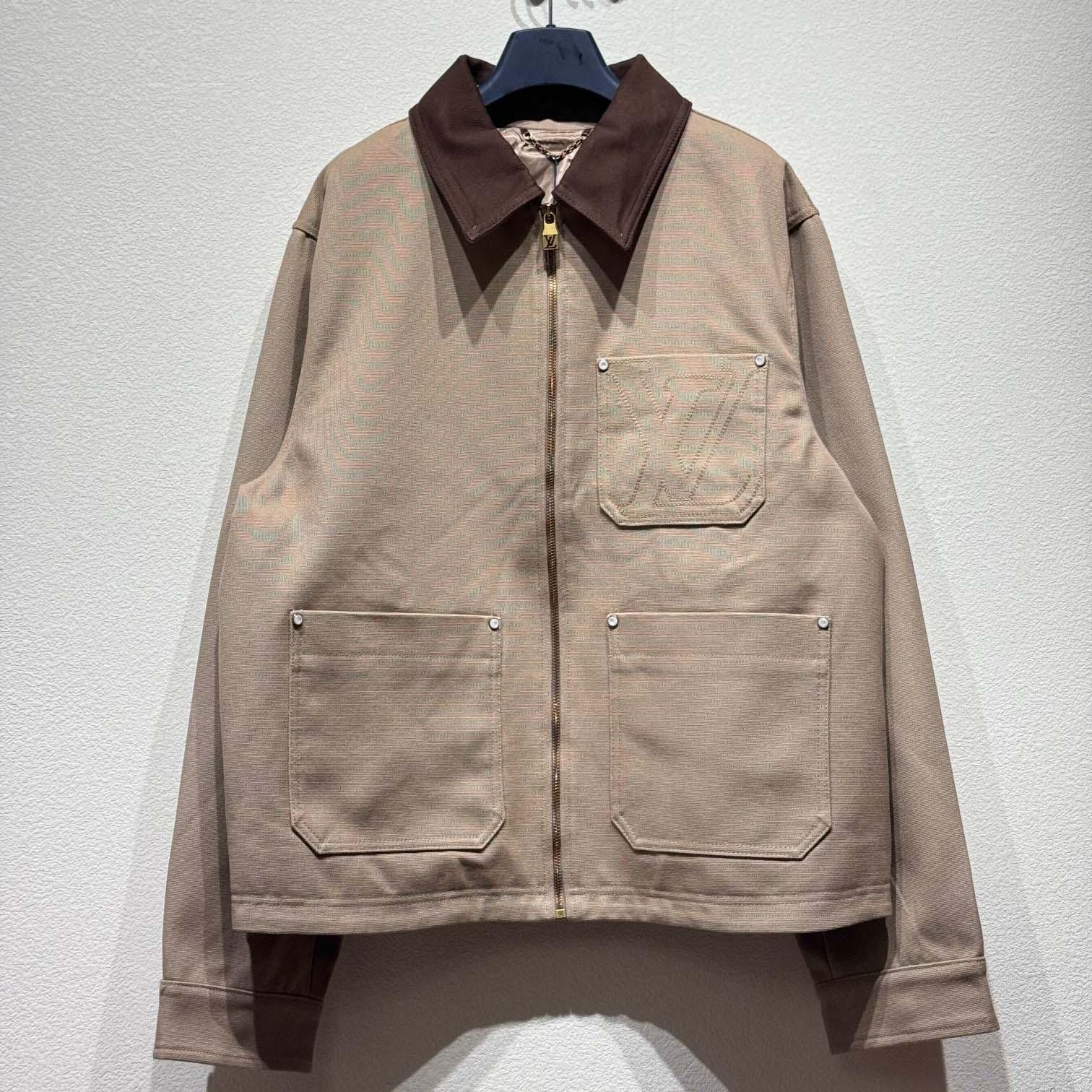 Louis Vuitton Workwear Cotton Canvas Blouson  1AGIT9 - FashionPlug