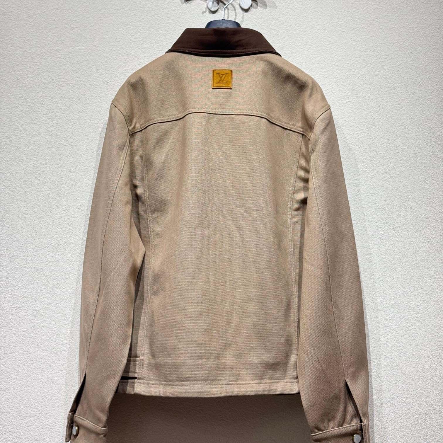 Louis Vuitton Workwear Cotton Canvas Blouson  1AGIT9 - FashionPlug