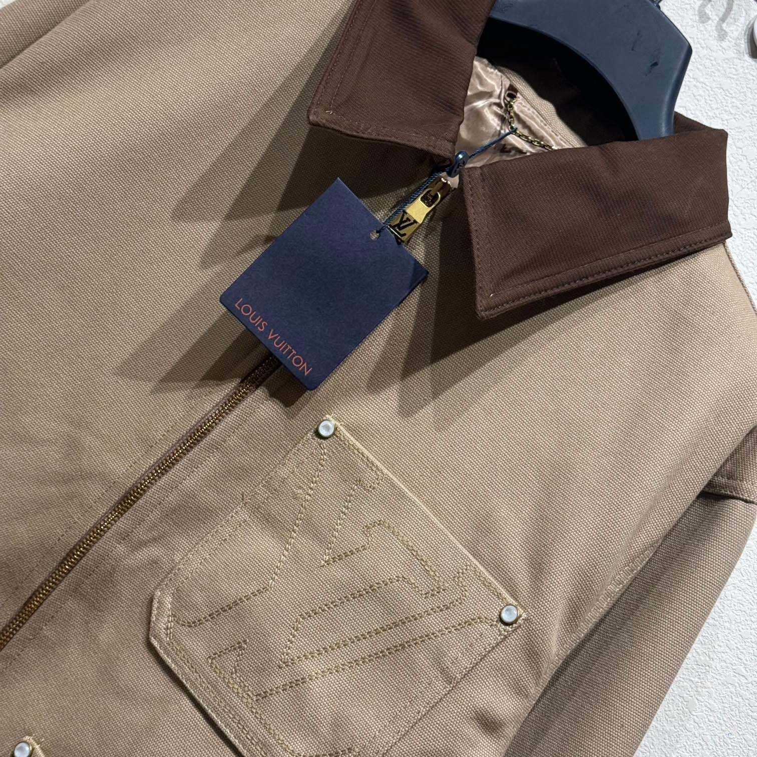 Louis Vuitton Workwear Cotton Canvas Blouson  1AGIT9 - FashionPlug