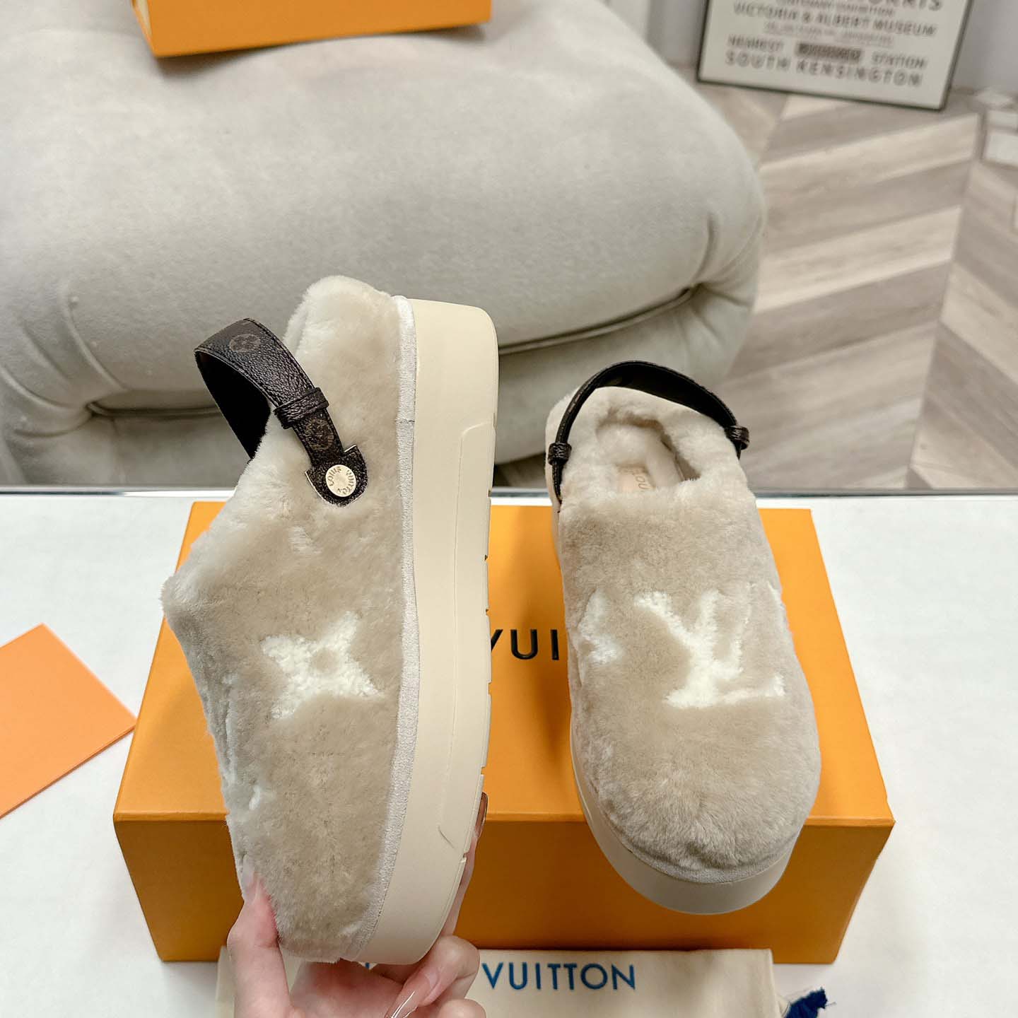 Louis Vuitton Aspen Platform Clog           - FashionPlug