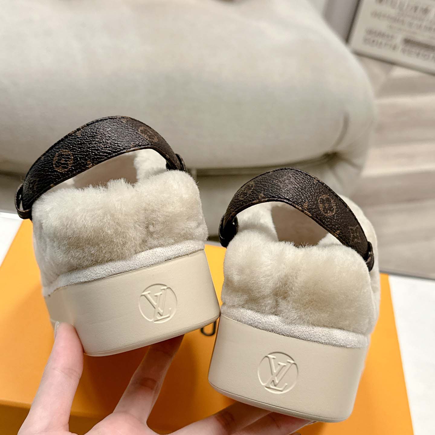 Louis Vuitton Aspen Platform Clog           - FashionPlug