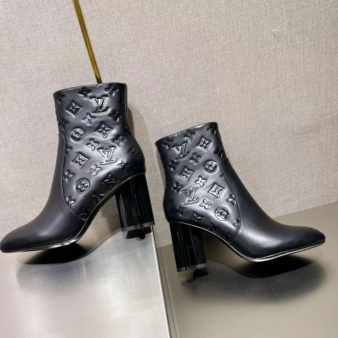 Louis Vuitton Monogram Ankle Boot - FashionPlug