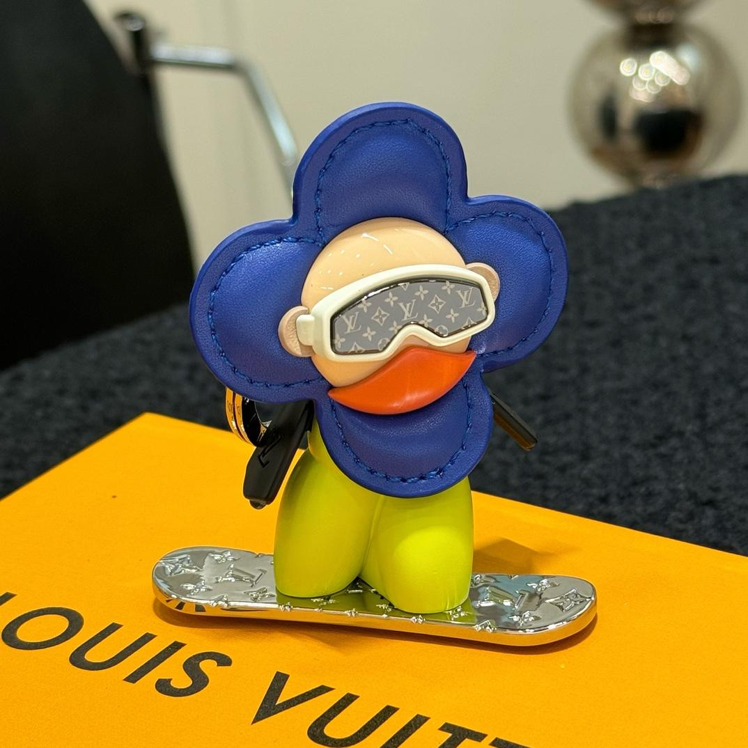 Louis Vuitton Snowboard Vivienne Bag Charm - FashionPlug