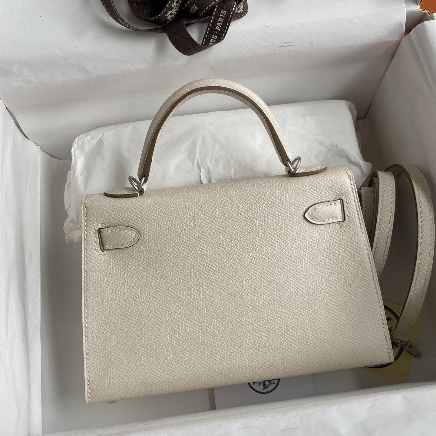 Hermes Kelly Handbag   19cm - FashionPlug