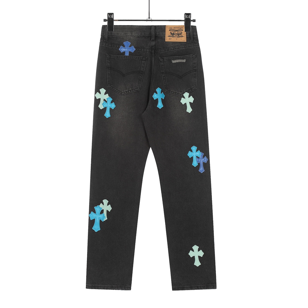 Chrome Heart Jeans - FashionPlug