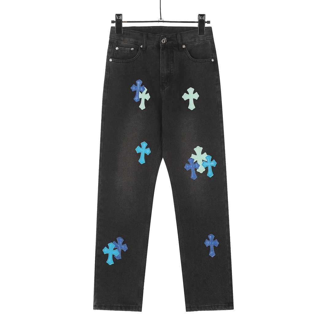 Chrome Heart Jeans - FashionPlug