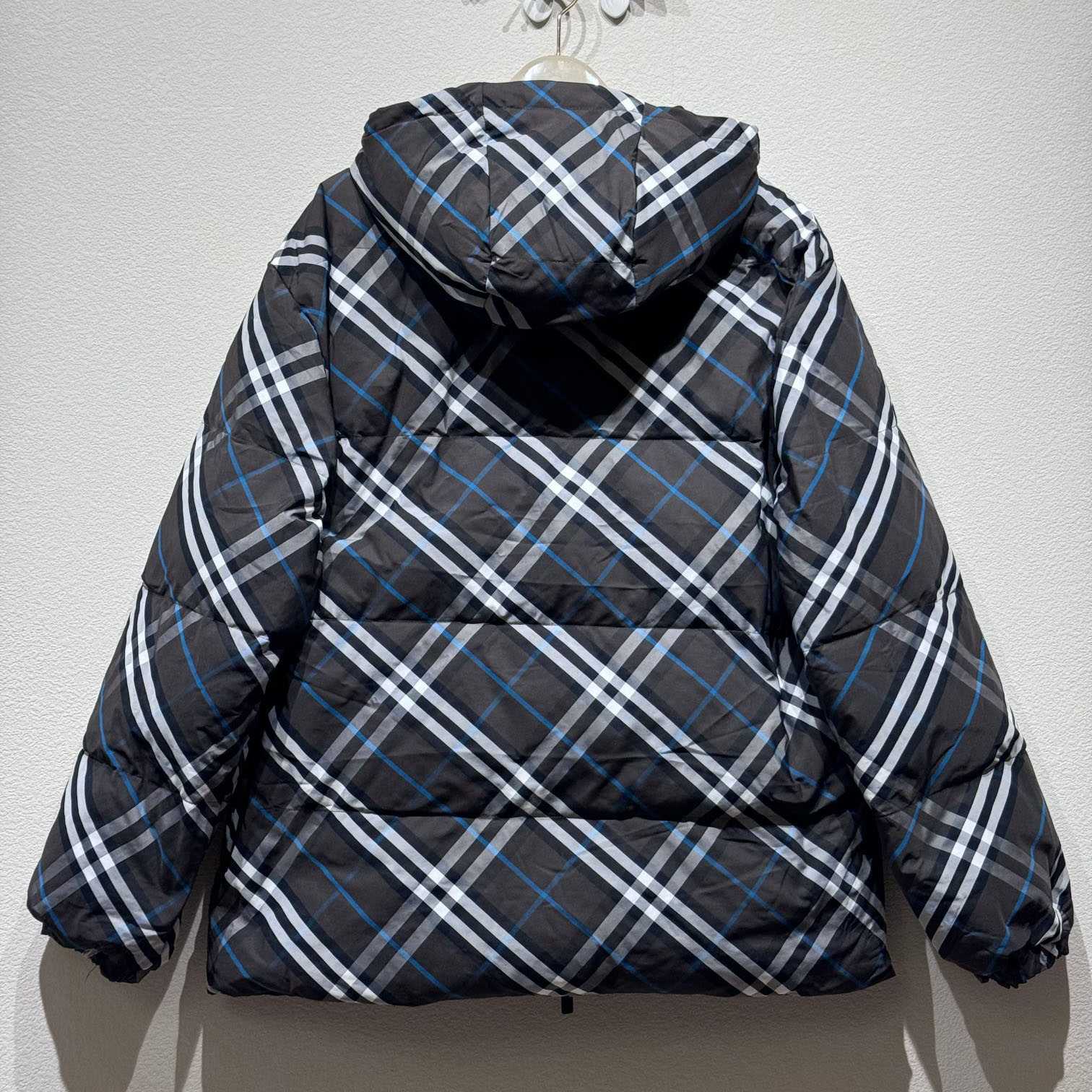 Burberry Reversible Check Puffer Jacket - FashionPlug