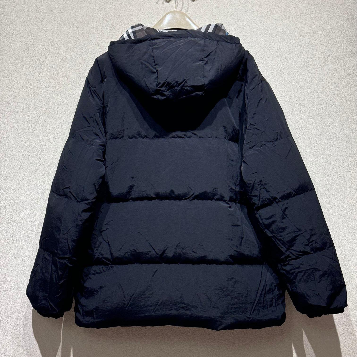 Burberry Reversible Check Puffer Jacket - FashionPlug