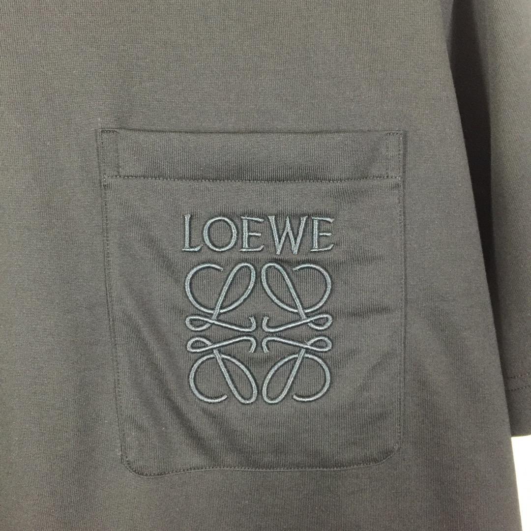 Loewe Loose Fit T-shirt In Cotton - FashionPlug