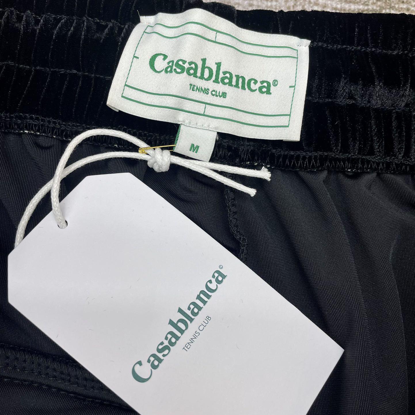 Casablanca Velour Laurel Shorts   c937 - FashionPlug