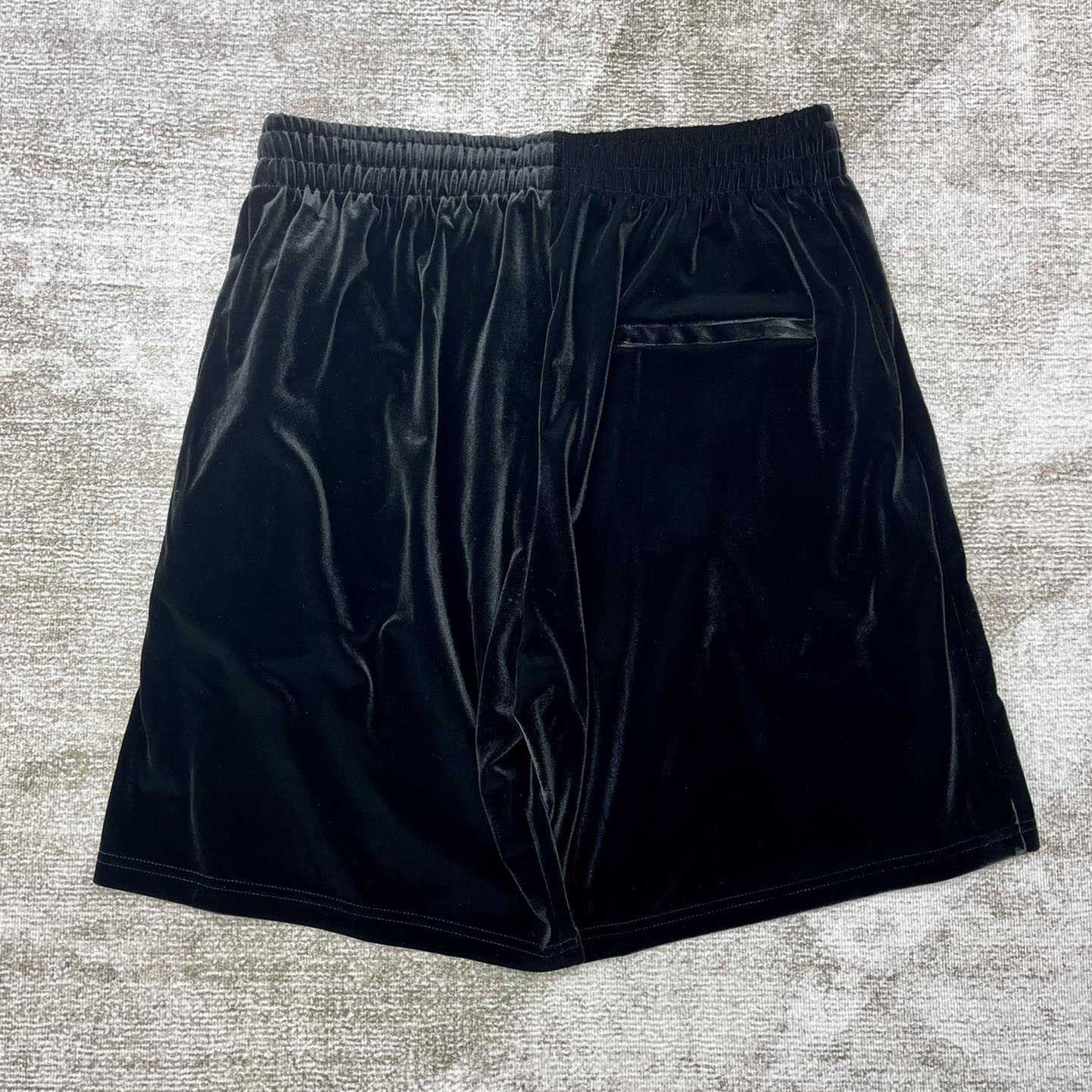 Casablanca Velour Laurel Shorts   c937 - FashionPlug
