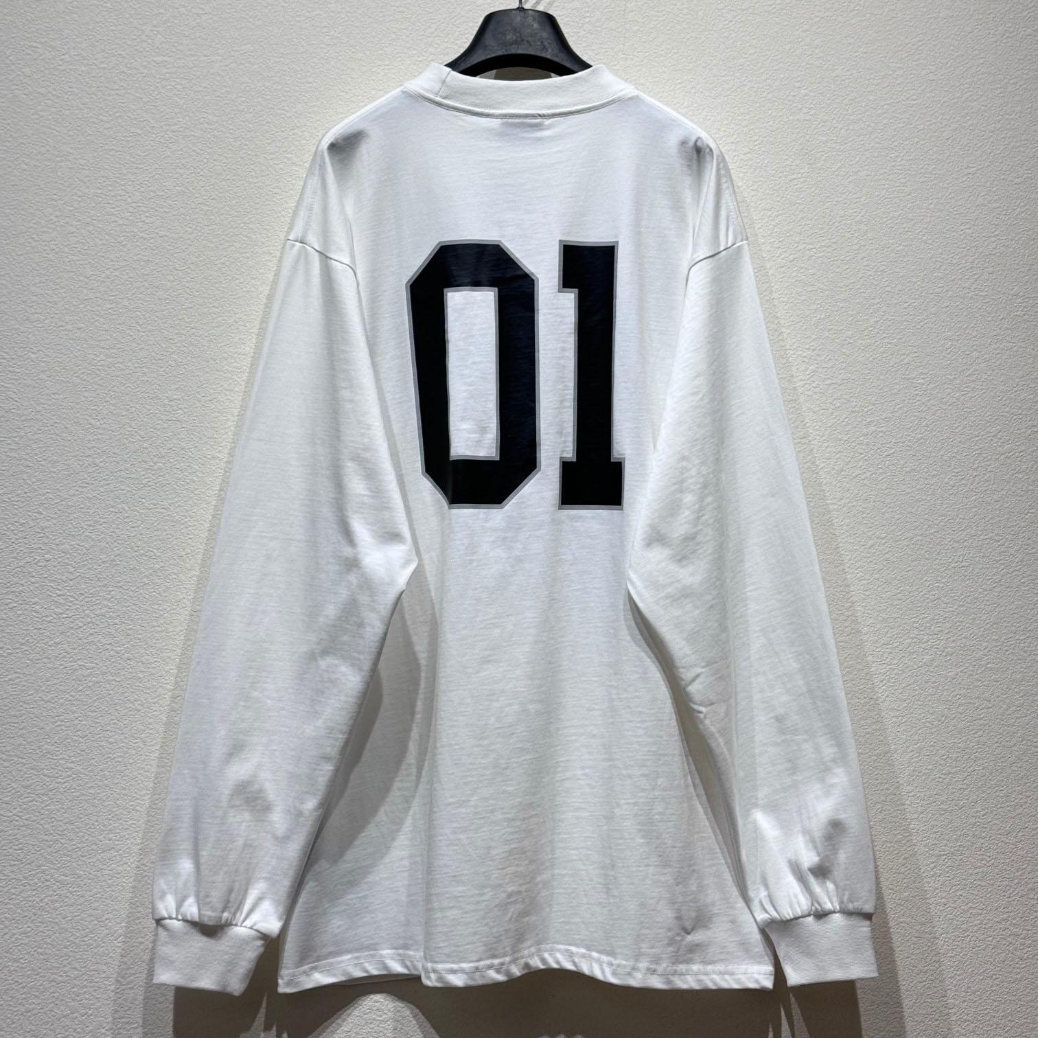 Balenciaga Basketball Series  Long Sleeve Tee - FashionPlug