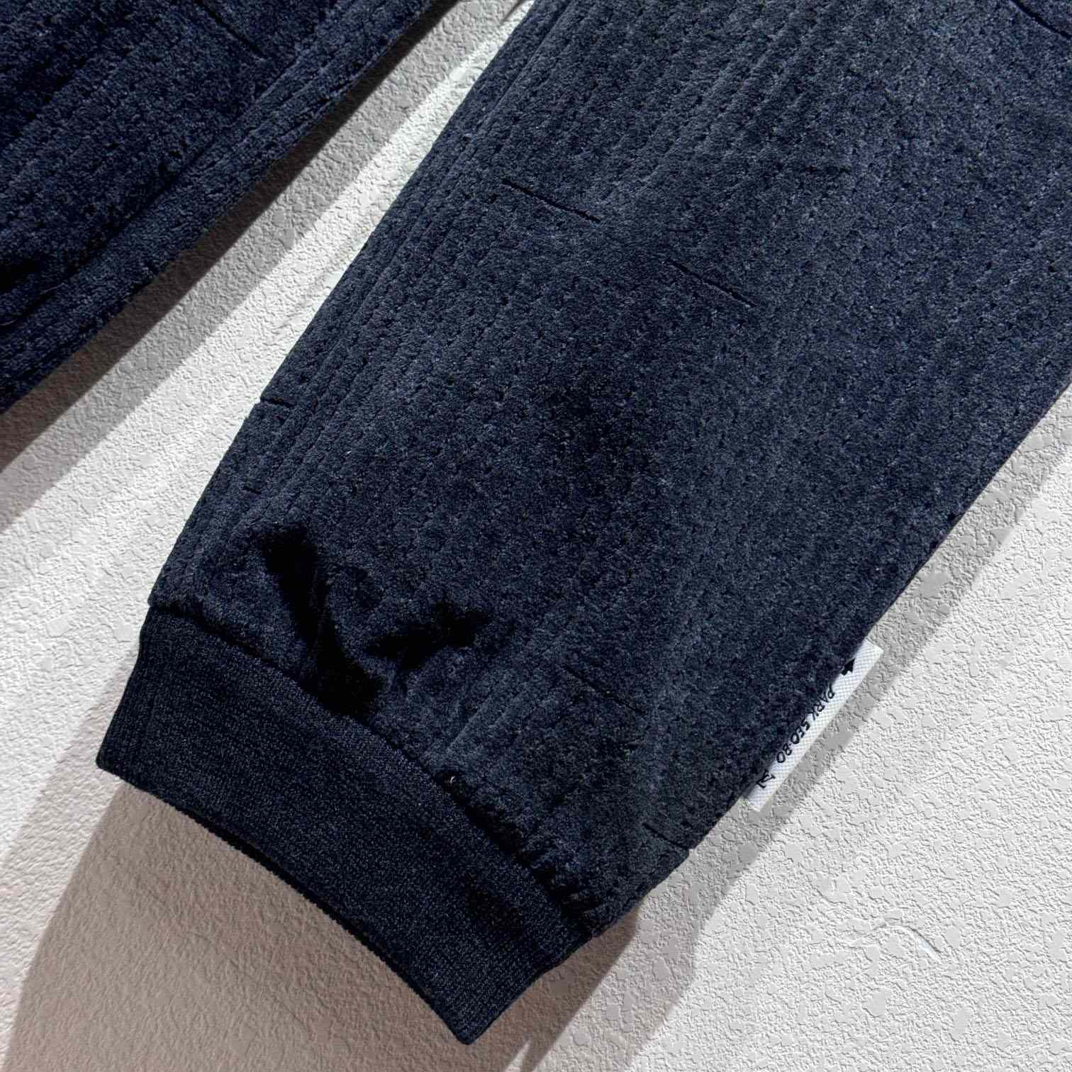 Louis Vuitton LV x Park Seo-Bo Cotton Velvet Trackpants   - FashionPlug