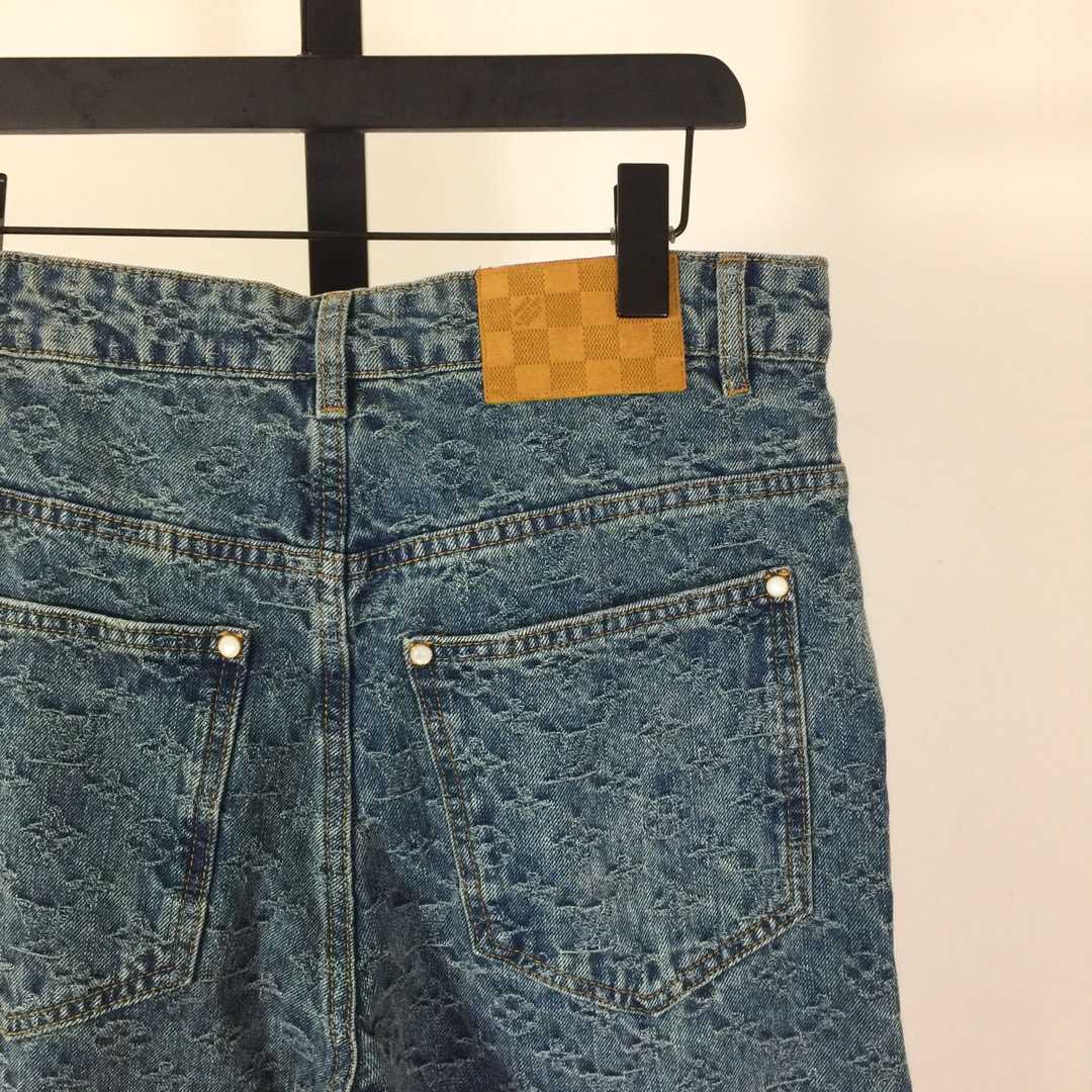 Louis Vuitton Monogram Denim Jeans - FashionPlug