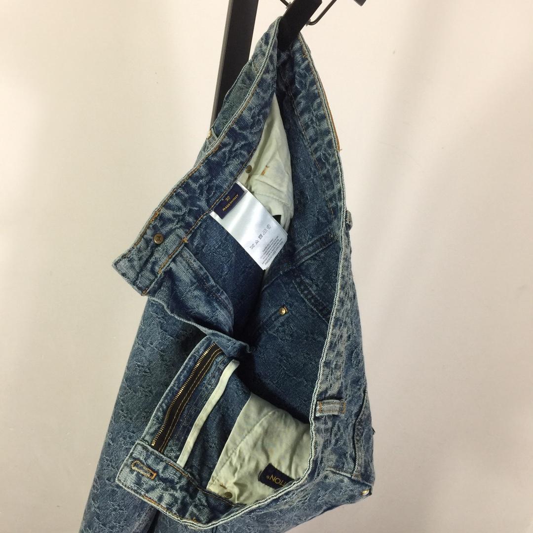 Louis Vuitton Monogram Denim Jeans - FashionPlug