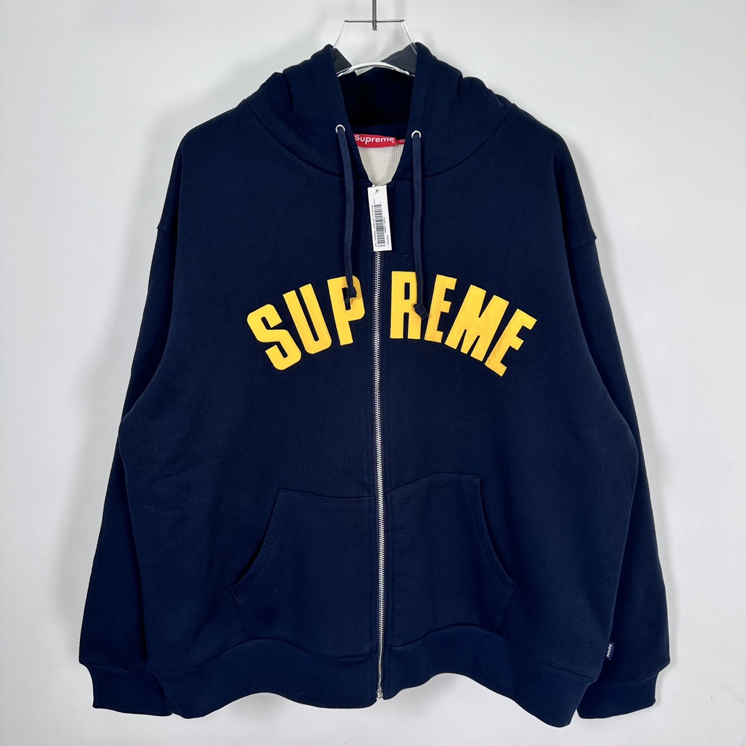 Supreme Arc Thermal Zip Up Hooded Sweatshirt - FashionPlug