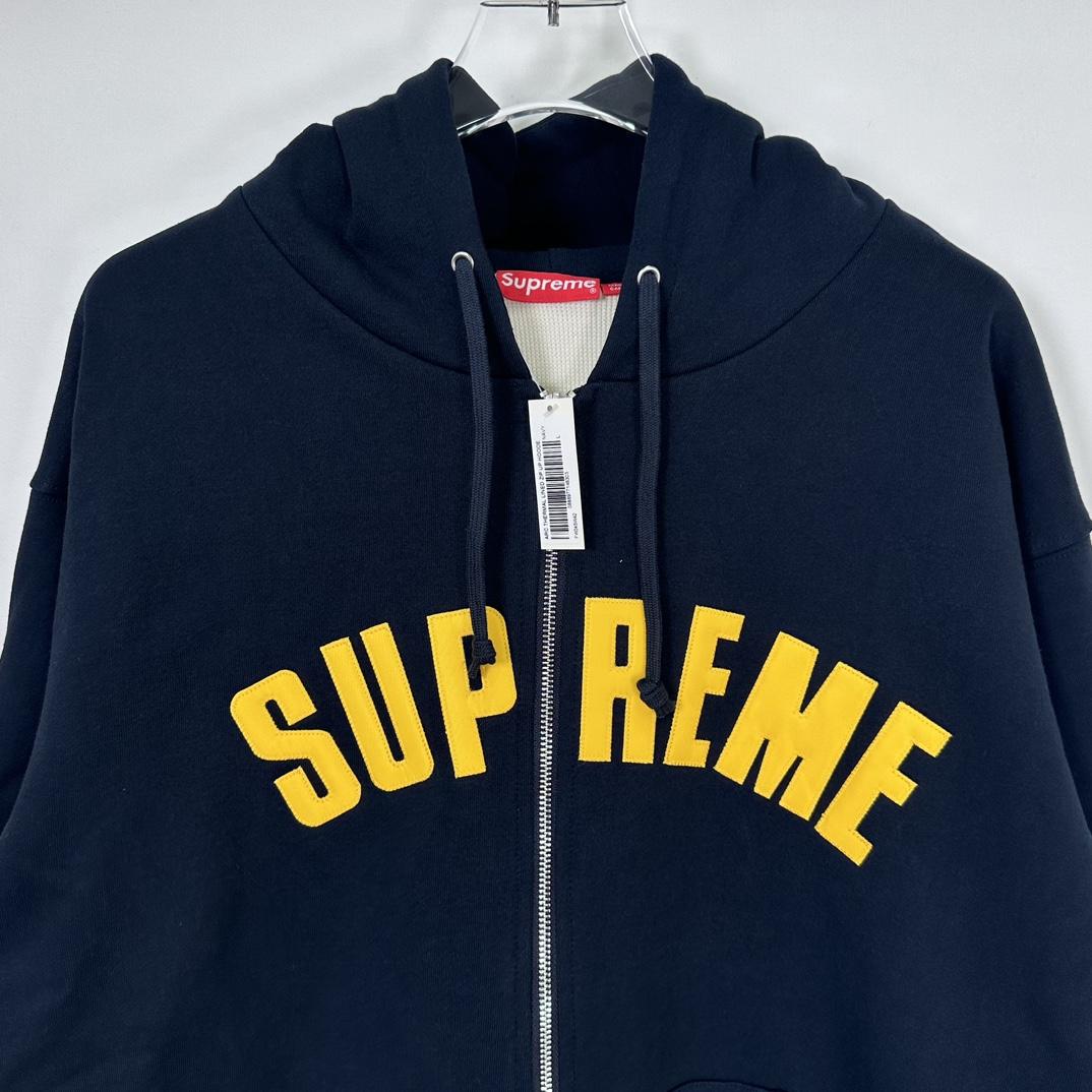 Supreme Arc Thermal Zip Up Hooded Sweatshirt - FashionPlug