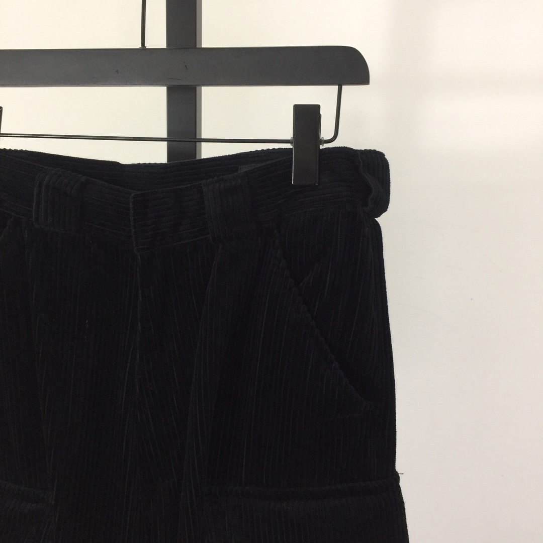 Prada Corduroy Pants With Cargo Pockets - FashionPlug