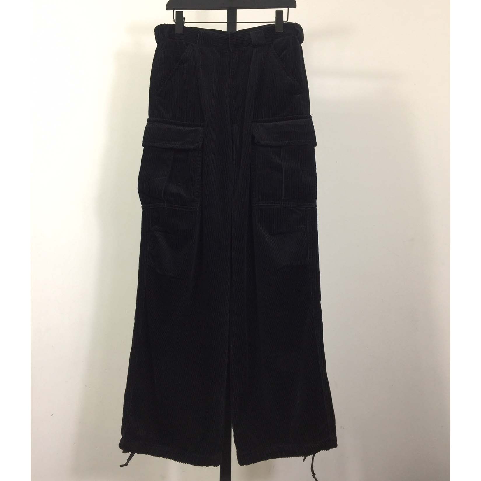 Prada Corduroy Pants With Cargo Pockets - FashionPlug