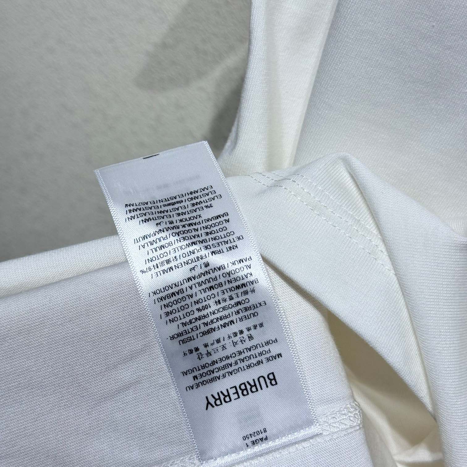Burberry EKD Cotton T-shirt - FashionPlug