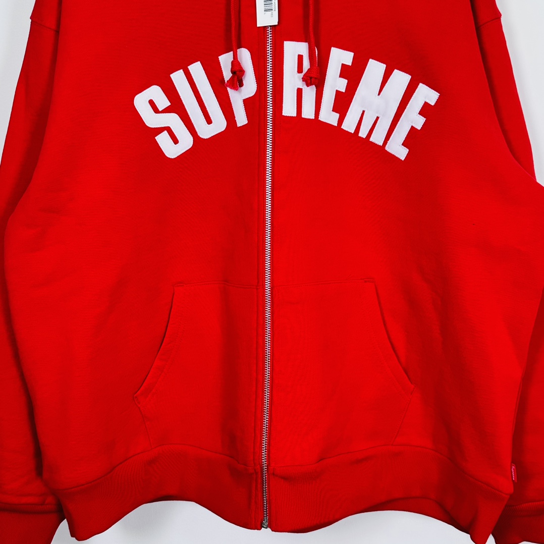 Supreme Arc Thermal Zip Up Hooded Sweatshirt - FashionPlug
