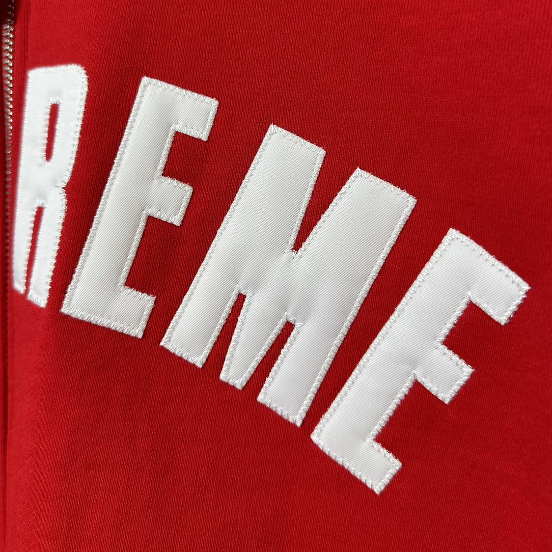 Supreme Arc Thermal Zip Up Hooded Sweatshirt - FashionPlug