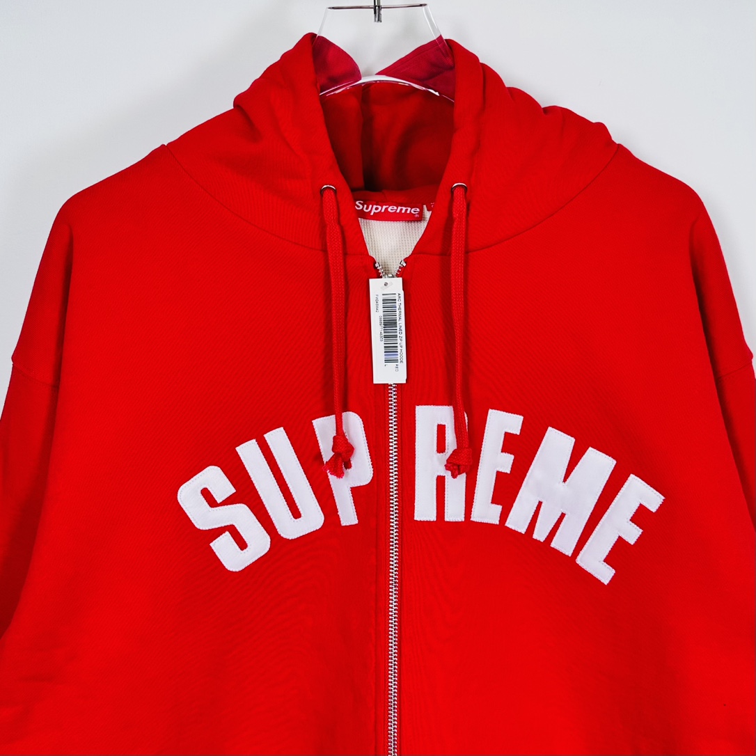 Supreme Arc Thermal Zip Up Hooded Sweatshirt - FashionPlug