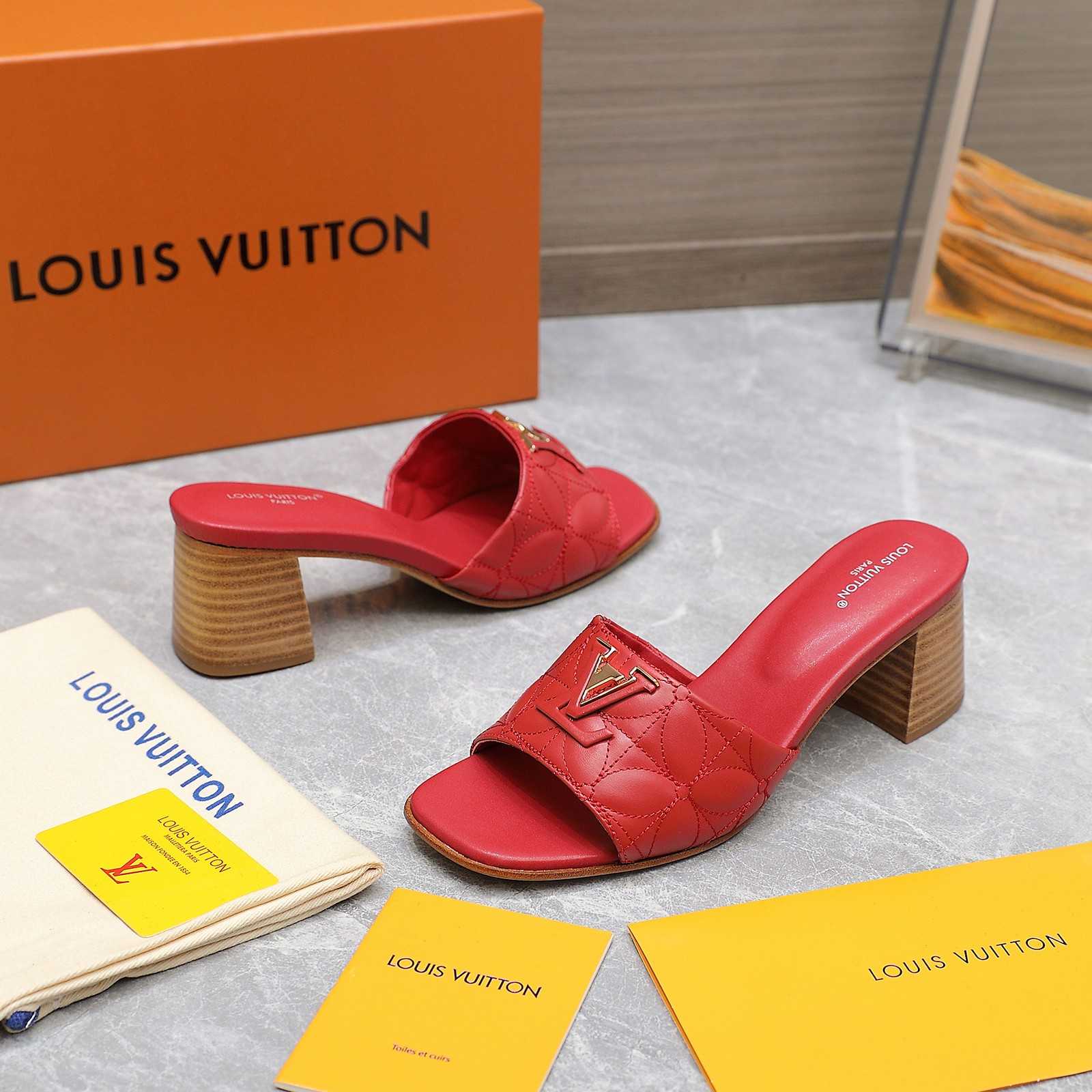 Louis Vuitton LV Capri Mule    - FashionPlug