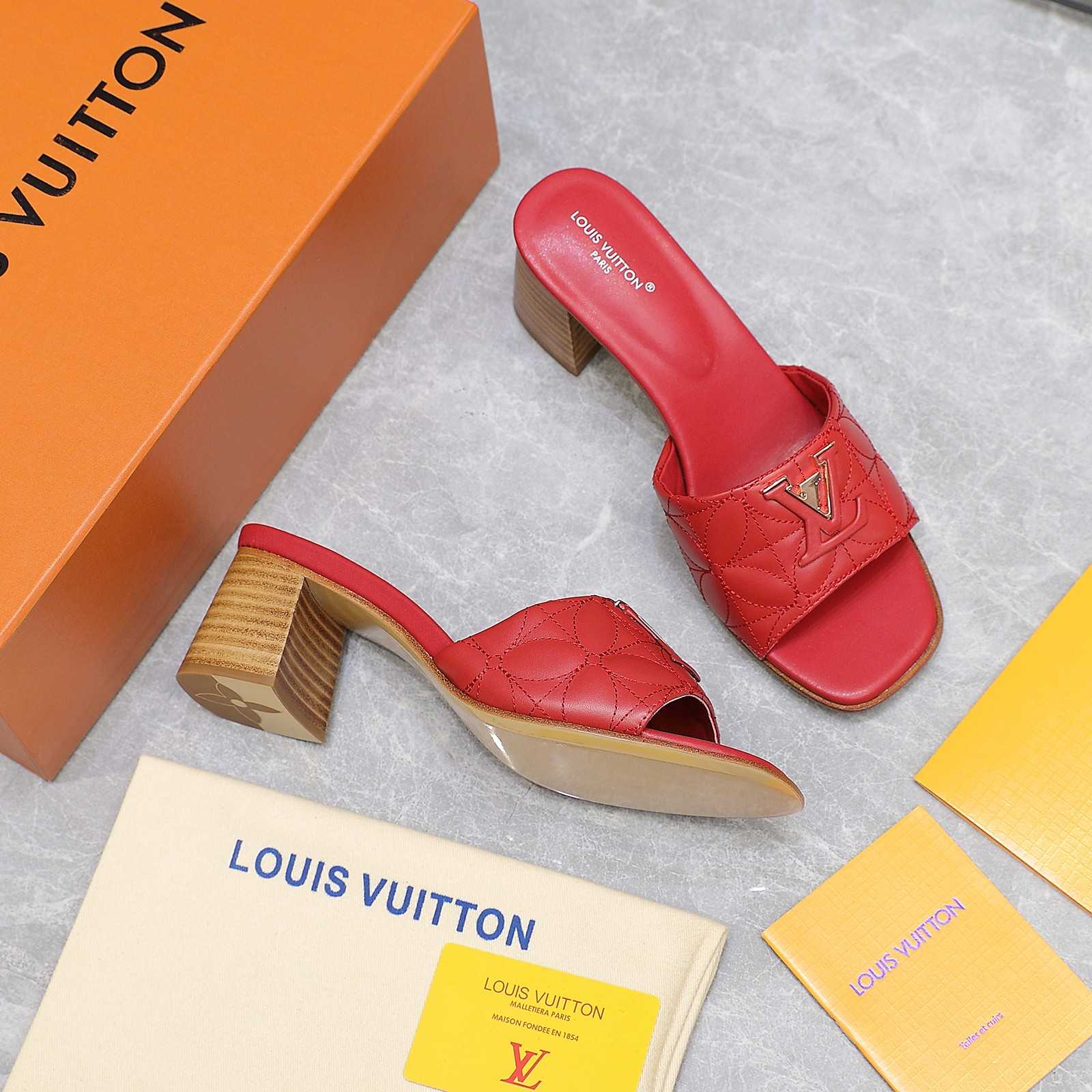 Louis Vuitton LV Capri Mule    - FashionPlug