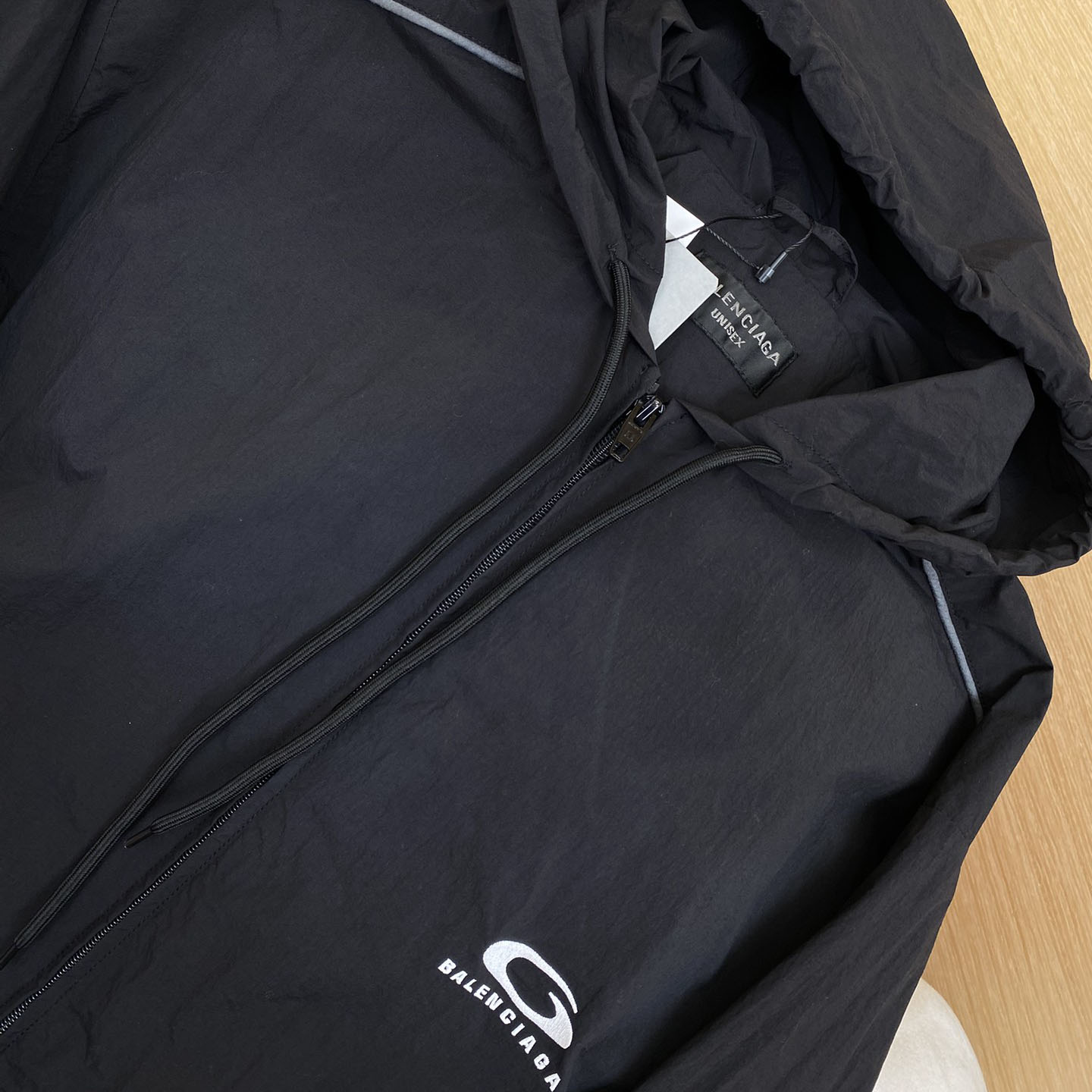 Balenciaga Loop Sports Icon Large Tracksuit Jacket  - FashionPlug
